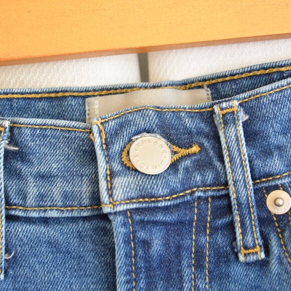 Everlane Original Cheeky Blue Denim Jean Sz 25 - Picture 5 of 7